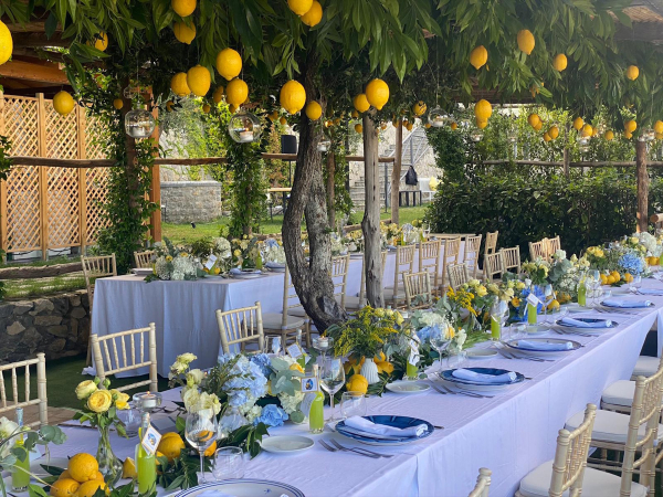 Private events and destination weddings at Palazzo Pascal on the Amalfi Coast